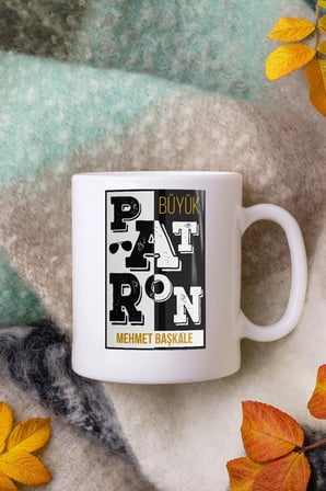 Alya Gift Shop Kişiye Özel Patron Kupa Bardak
