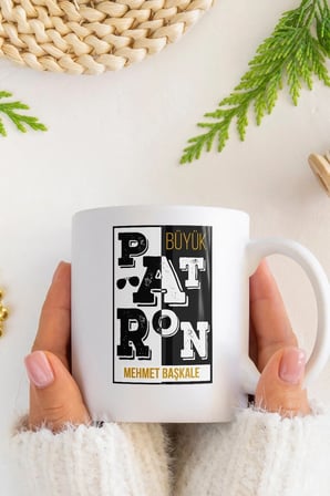 Alya Gift Shop Kişiye Özel Patron Kupa Bardak