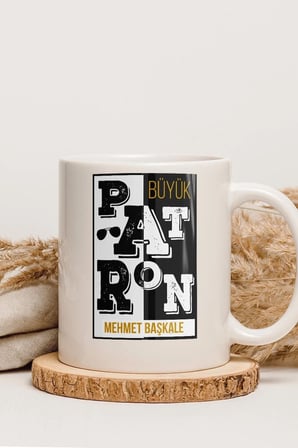 Alya Gift Shop Kişiye Özel Patron Kupa Bardak
