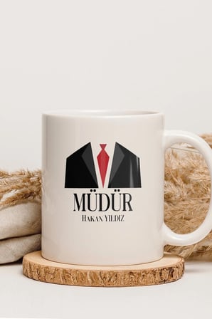 Alya Gift Shop Kişiye Özel Müdür Kupa Bardak