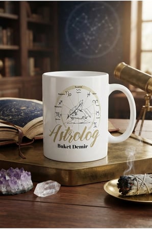 Alya Gift Shop Kişiye Özel Astrolog Kupa Bardak