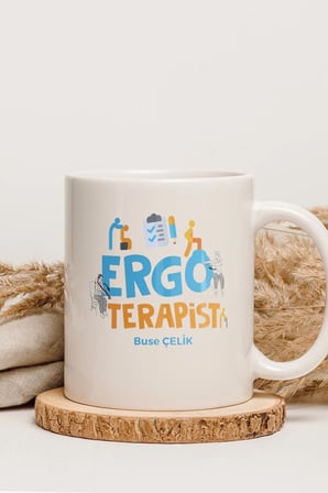 Alya Gift Shop Kişiye Özel Ergo Terapist Kupa Bardak