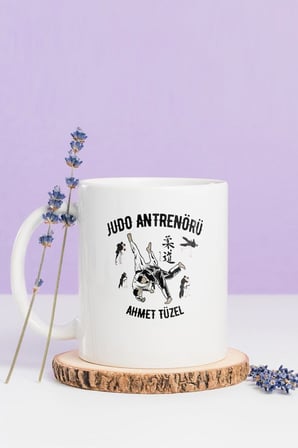 Alya Gift Shop Kişiye Özel Judo Antrenörü Kupa Bardak