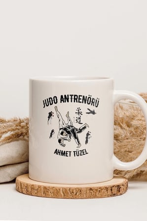Alya Gift Shop Kişiye Özel Judo Antrenörü Kupa Bardak