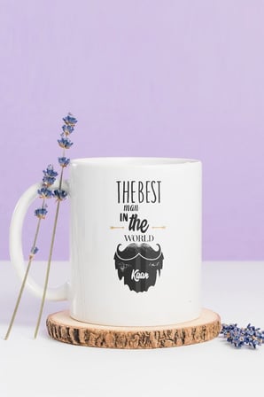Alya Gift Shop Kişiye Özel Best Man In The World Kupa Bardak