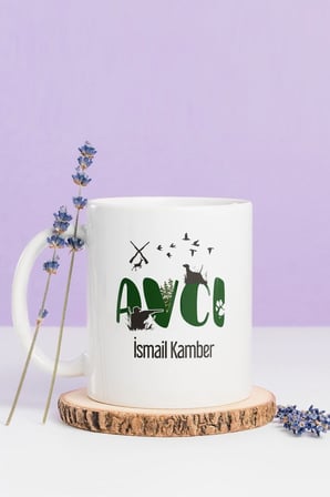 Alya Gift Shop Kişiye Özel Avcı Kupa Bardak