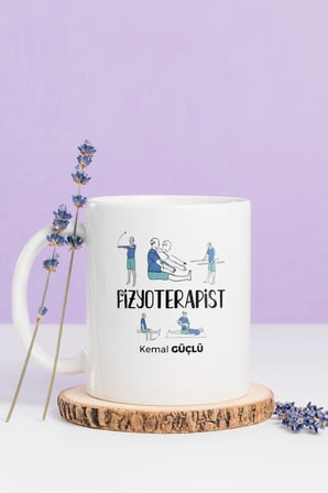 Alya Gift Shop Kişiye Özel Fizyo Terapist Kupa Bardak