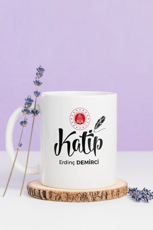 Alya Gift Shop Kişiye Özel Katip Kupa Bardak