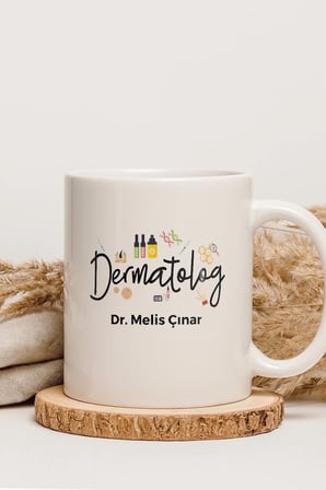 Alya Gift Shop Kişiye Özel Dermatalog Kupa Bardak