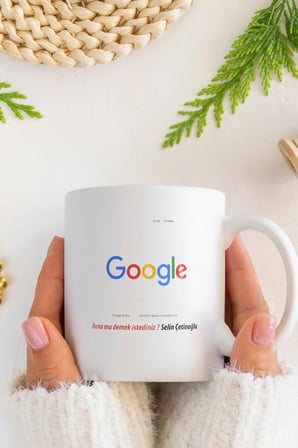 Alya Gift Shop Kişiye Özel Google Kupa Bardak