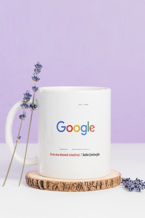 Alya Gift Shop Kişiye Özel Google Kupa Bardak
