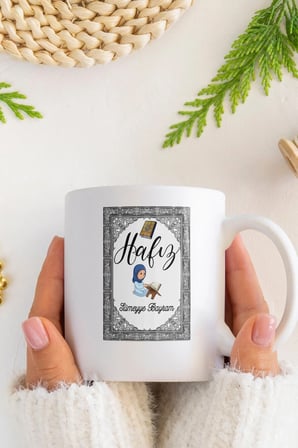 Alya Gift Shop Kişiye Özel Hafız Kupa Bardak