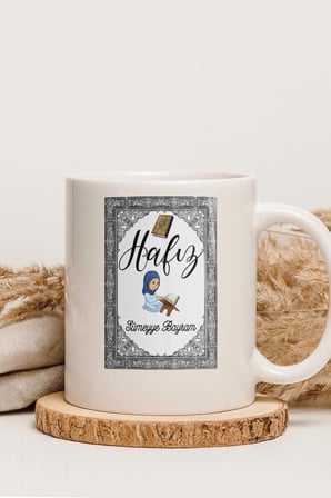 Alya Gift Shop Kişiye Özel Hafız Kupa Bardak