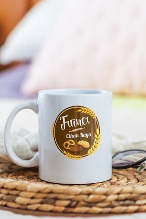 Alya Gift Shop Kişiye Özel Fırıncı Kupa Bardak