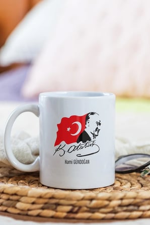 Alya Gift Shop Kişiye Özel Atatürk Kupa Bardak