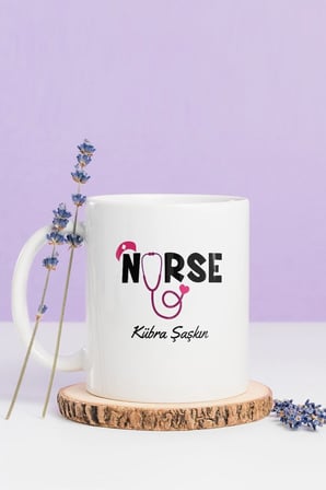 Alya Gift Shop Kişiye Özel Nurse Kupa Bardak