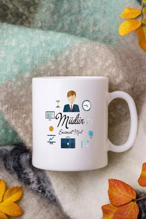 Alya Gift Shop Kişiye Özel Müdür Kupa Bardak