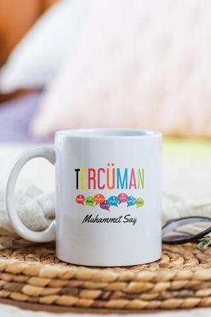 Alya Gift Shop Kişiye Özel Tercüman Kupa Bardak
