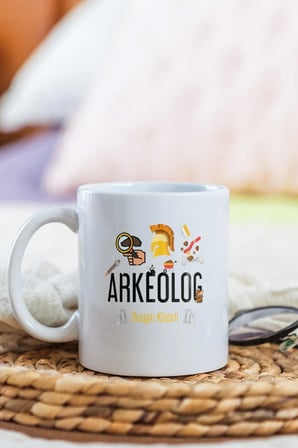 Alya Gift Shop Kişiye Özel Arkeolog Kupa Bardak