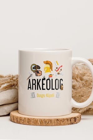 Alya Gift Shop Kişiye Özel Arkeolog Kupa Bardak