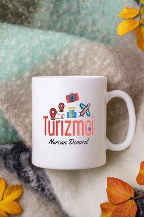 Alya Gift Shop Kişiye Özel Turizmci Kupa Bardak
