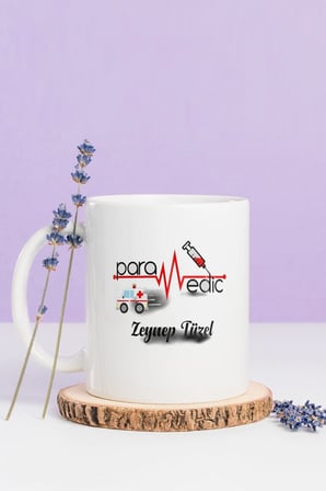 Alya Gift Shop Kişiye Özel Paramedic Kupa Bardak