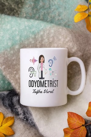Alya Gift Shop Kişiye Özel Odyometrist Kupa Bardak