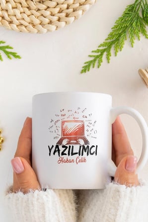 Alya Gift Shop Kişiye Özel Yazılımcı Kupa Bardak