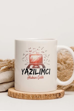 Alya Gift Shop Kişiye Özel Yazılımcı Kupa Bardak