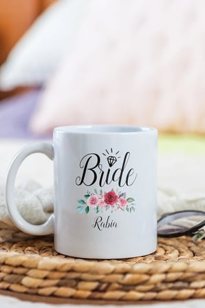 Alya Gift Shop Kişiye Özel Bride Kupa Bardak