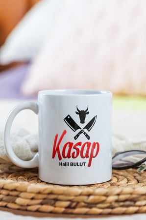 Alya Gift Shop Kişiye Özel Kasap Kupa Bardak