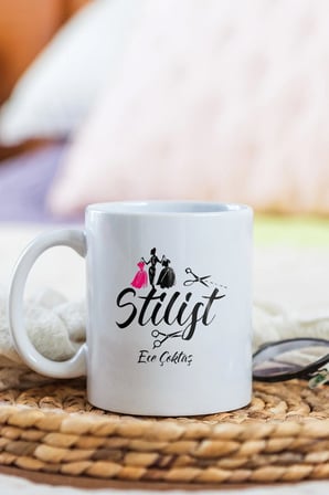 Alya Gift Shop Kişiye Özel Stilist Kupa Bardak