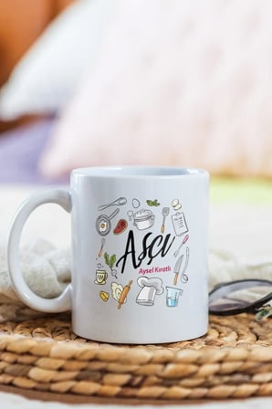 Alya Gift Shop Kişiye Özel Aşçı Kupa Bardak