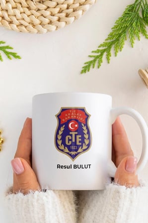 Alya Gift Shop Kişiye Özel T.C Adalet Bakanlığı Kupa Bardak