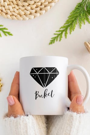 Alya Gift Shop Kişiye Özel İsme Özel Elmas Kupa Bardak