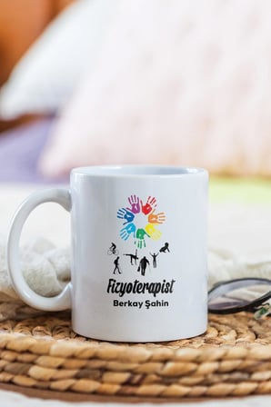 Alya Gift Shop Kişiye Özel Fizyoterapist Kupa Bardak