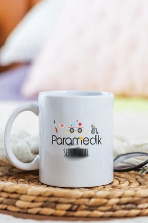 Alya Gift Shop Kişiye Özel Paramedik Kupa Bardak