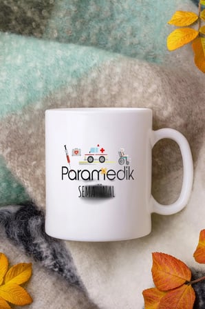 Alya Gift Shop Kişiye Özel Paramedik Kupa Bardak