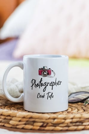 Alya Gift Shop Kişiye Özel Photographer Kupa Bardak