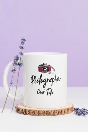 Alya Gift Shop Kişiye Özel Photographer Kupa Bardak