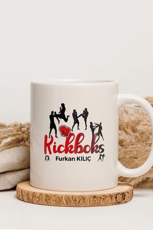 Alya Gift Shop Kişiye Özel Kickboks Kupa Bardak
