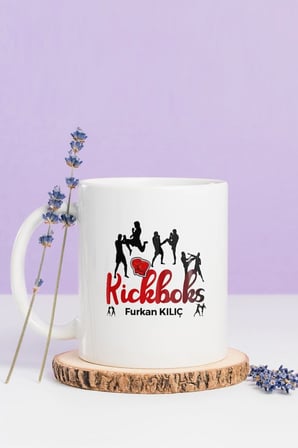 Alya Gift Shop Kişiye Özel Kickboks Kupa Bardak
