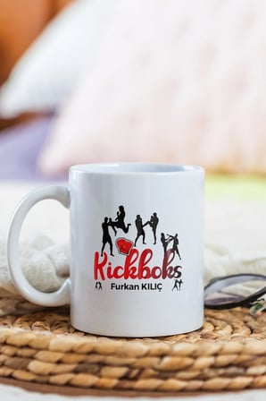 Alya Gift Shop Kişiye Özel Kickboks Kupa Bardak