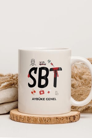Alya Gift Shop Kişiye Özel SBT Kupa Bardak