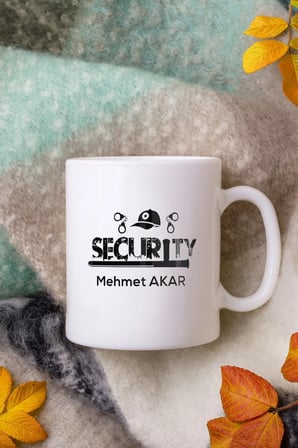 Alya Gift Shop Kişiye Özel Security Kupa Bardak
