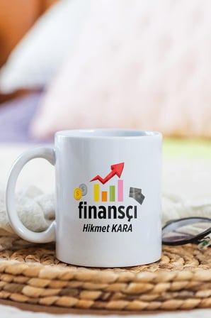 Alya Gift Shop Kişiye Özel Finansçı Kupa Bardak