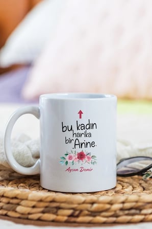 Alya Gift Shop Kişiye Özel Bu Kadın Anne Kupa Bardak