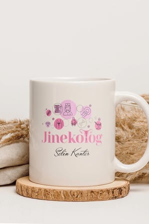Alya Gift Shop Kişiye Özel Jinekolog Kupa Bardak