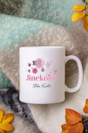 Alya Gift Shop Kişiye Özel Jinekolog Kupa Bardak