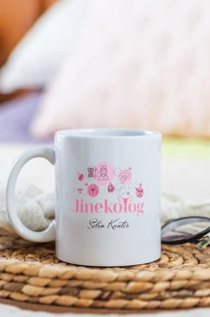 Alya Gift Shop Kişiye Özel Jinekolog Kupa Bardak